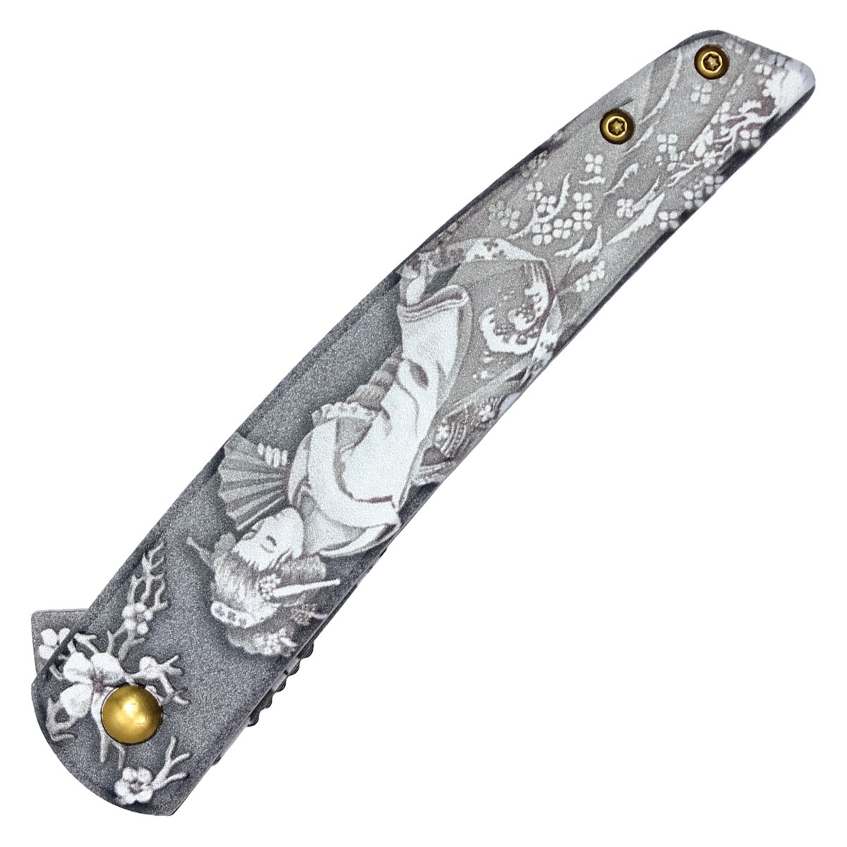 8.25" Japanese Art Pocket Knife