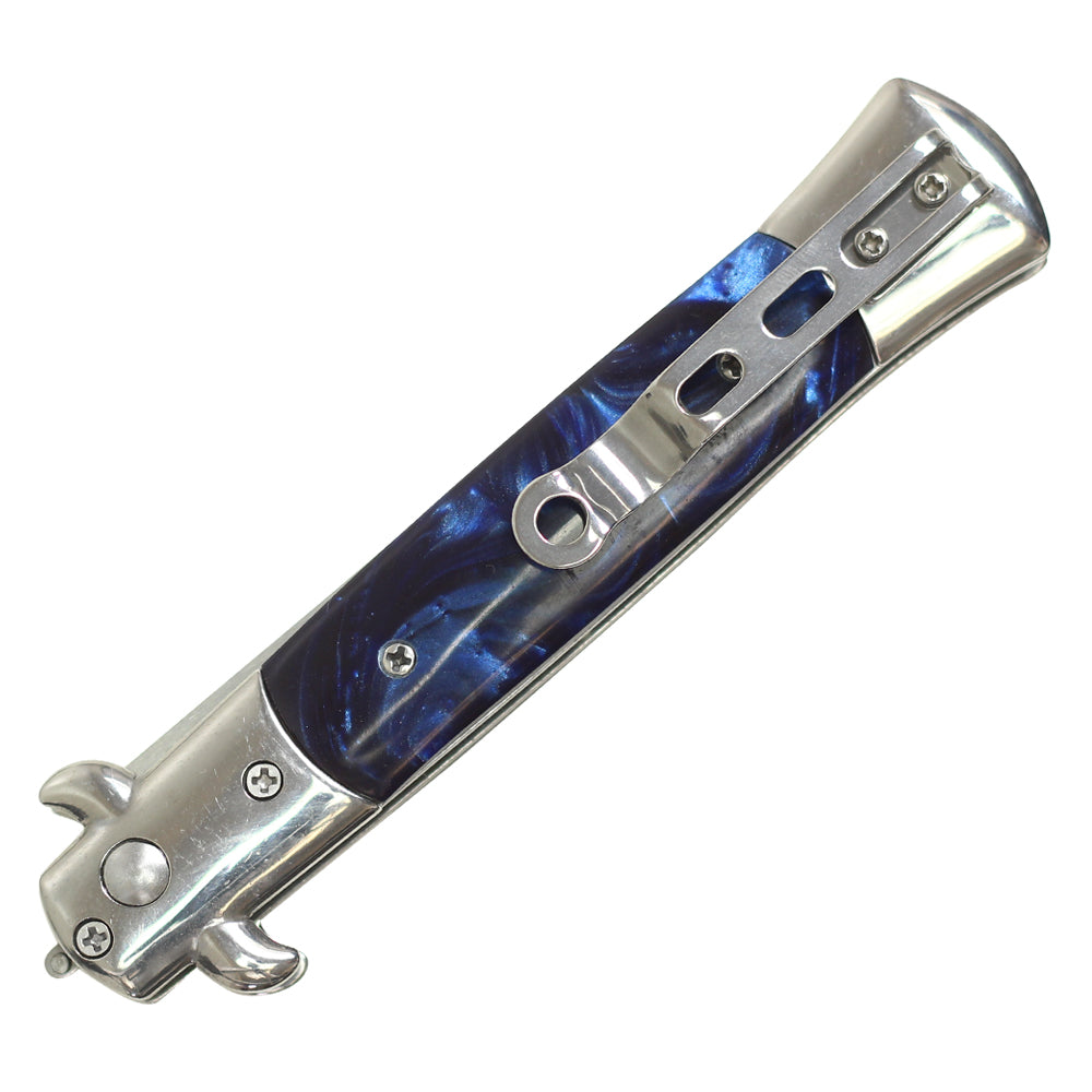 9" Automatic Switch Bottle Opener/ Screw Driver (Blue)