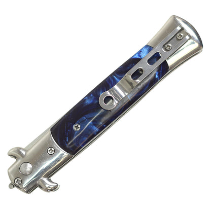 9" Automatic Switch Bottle Opener/ Screw Driver (Blue)