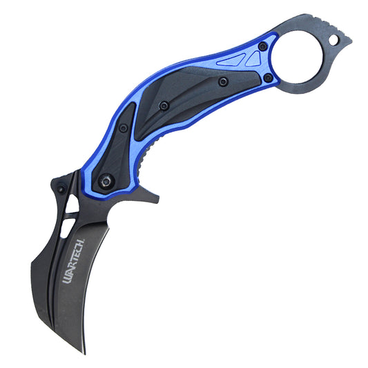 7" Blue Karambit Knife