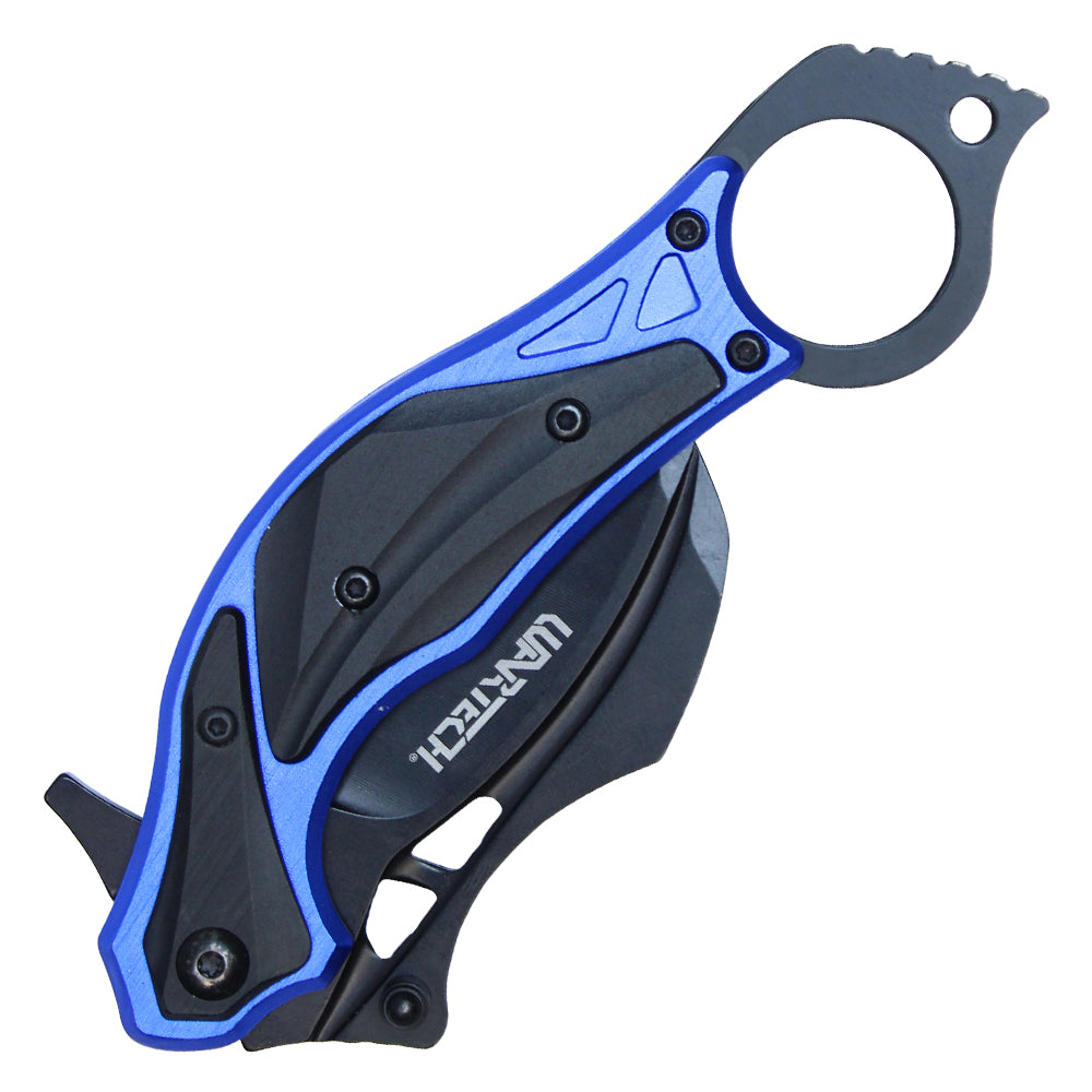 7" Blue Karambit Knife