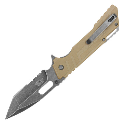 8.5" Wartech - Desert Tan Pocket Knife