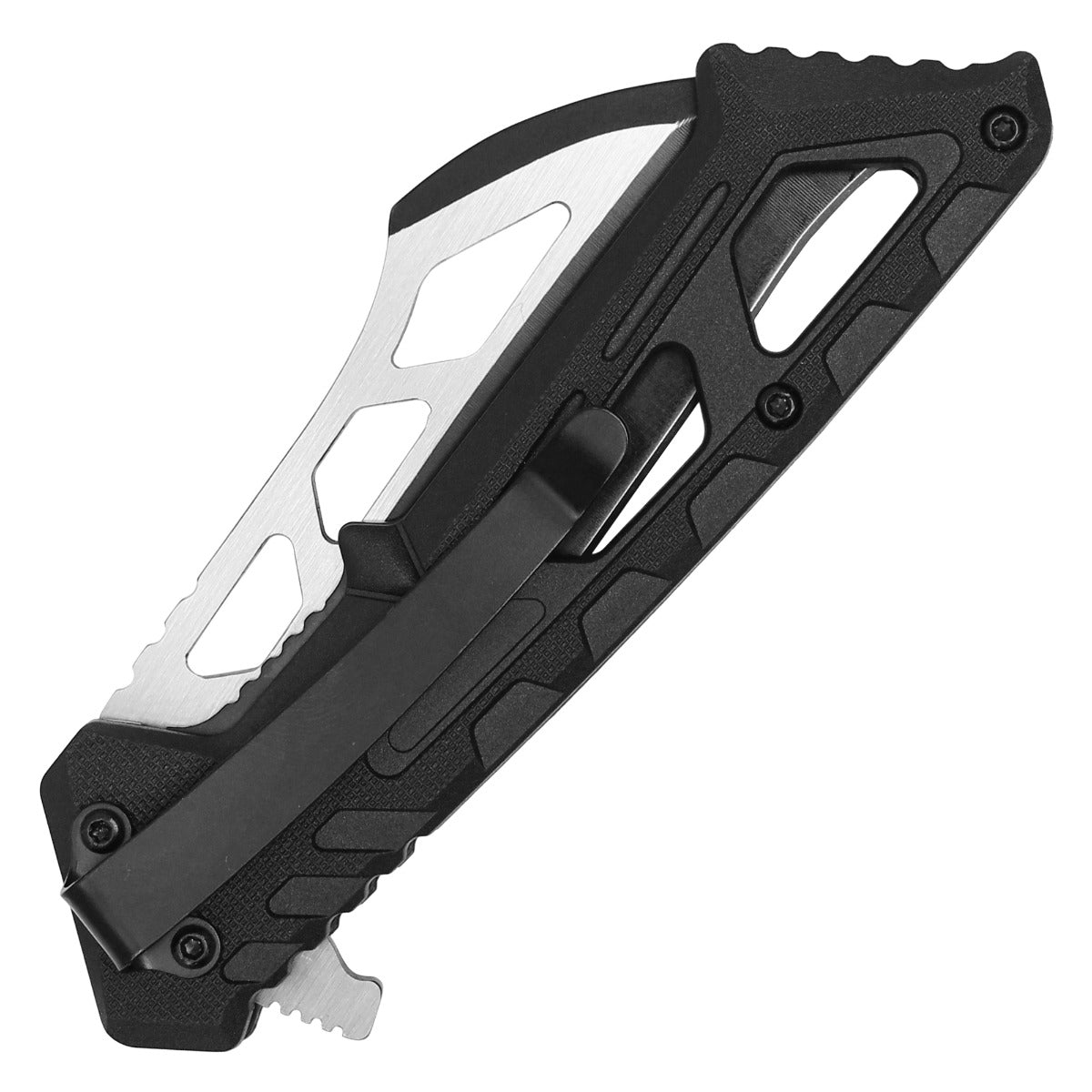 Black 2-Tone Talon Pocket Knife