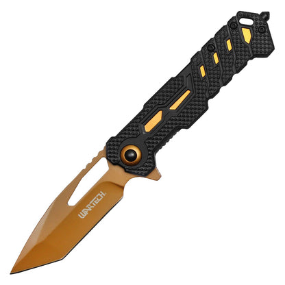 Orange Tactical Pocket Knife