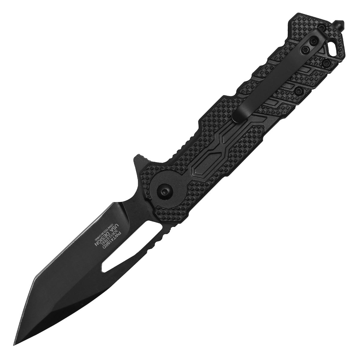 Red Tactical Pocket Knife – Neptune