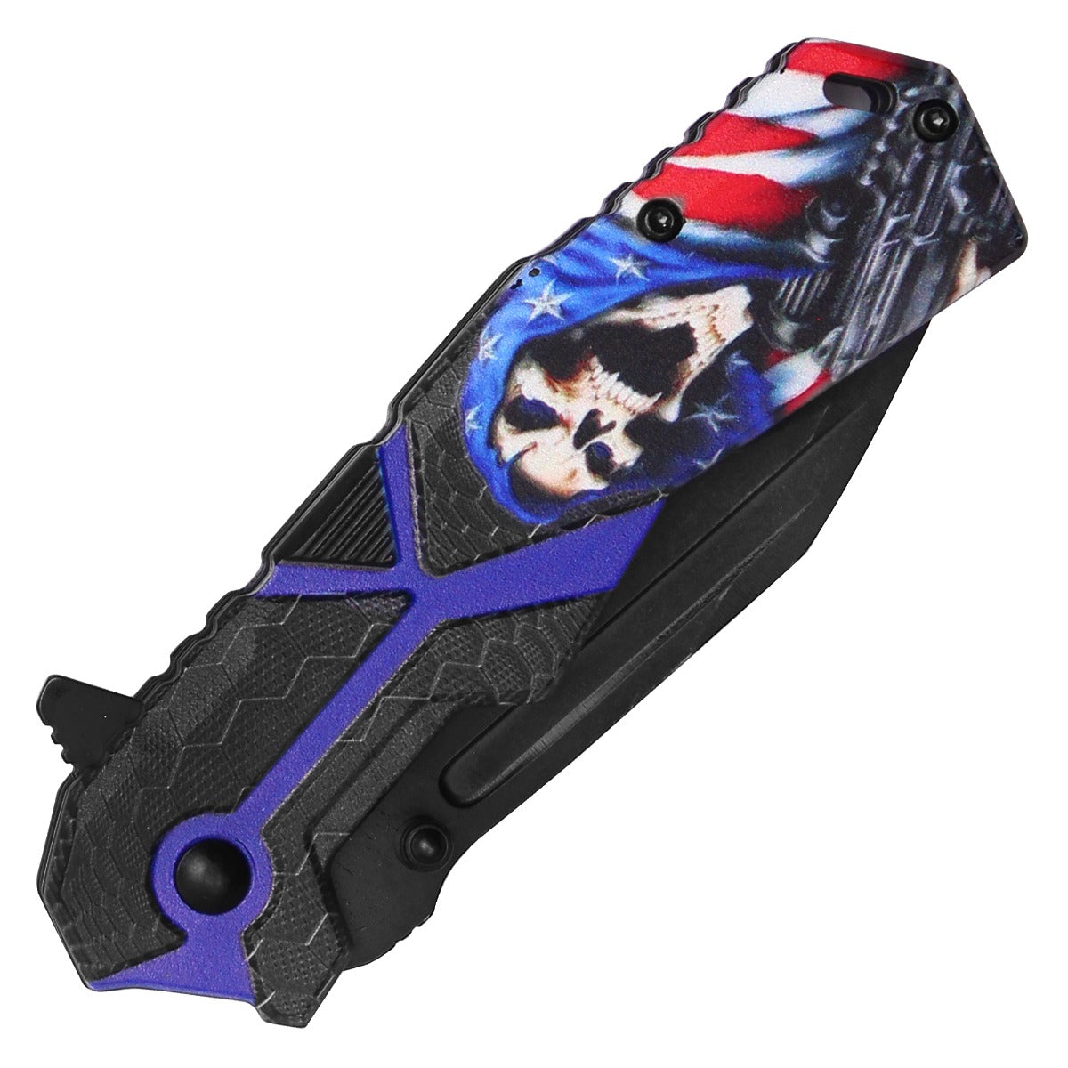 Blue Reaper Pocket Knife