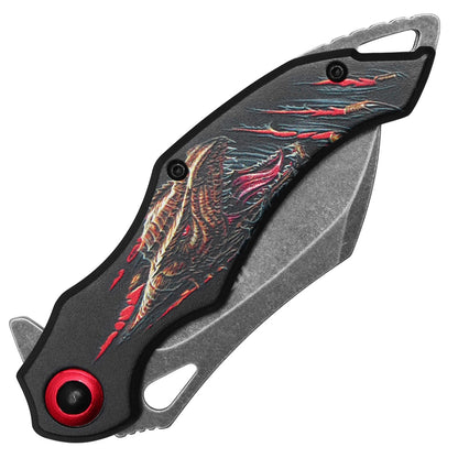 Red Dragon Pocket Knife