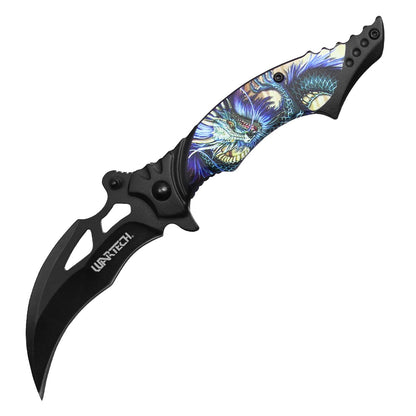 Black Dragon Pocket Knife
