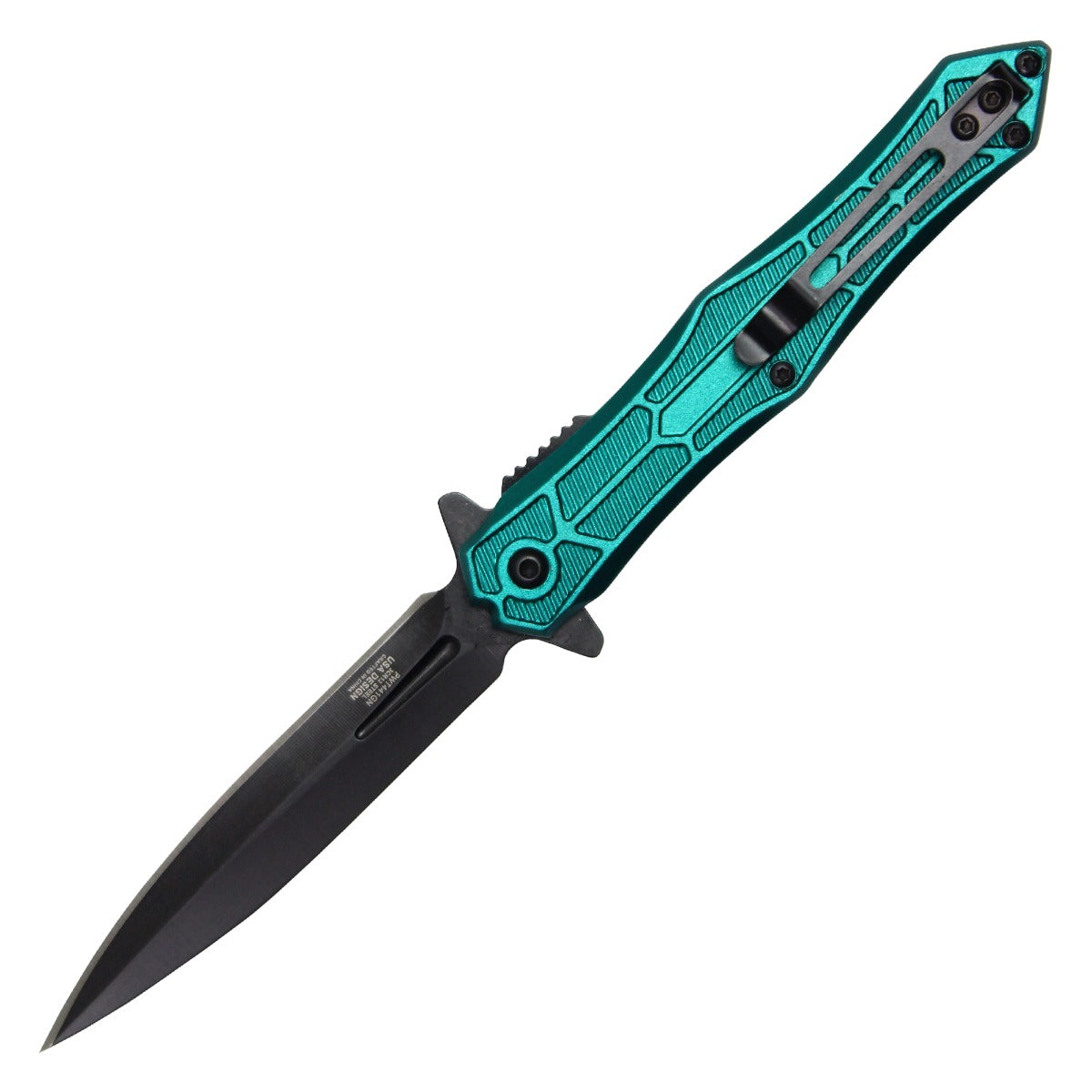 8" Teal Pocket Dagger