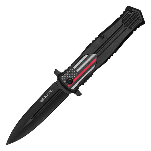 Wartech Thin Red Line Pocket Knife