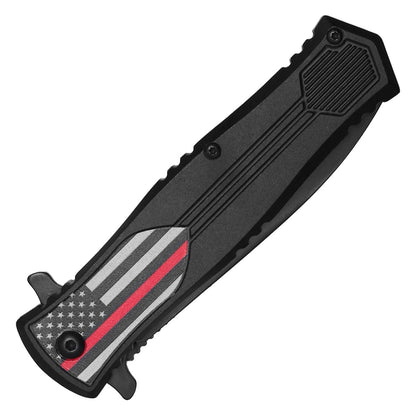 Wartech Thin Red Line Pocket Knife