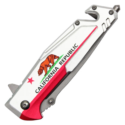 Wartech 8.5" California Republic Pocket Knife