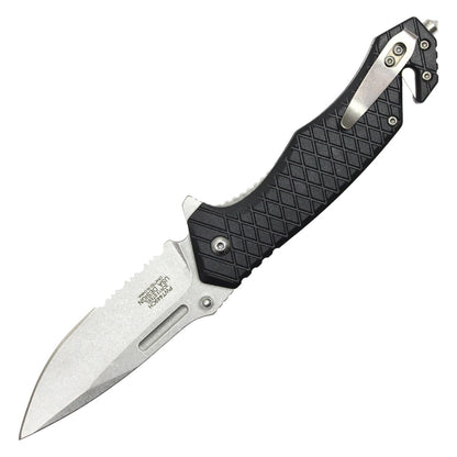 8" Wartech Gray Pocket Knife