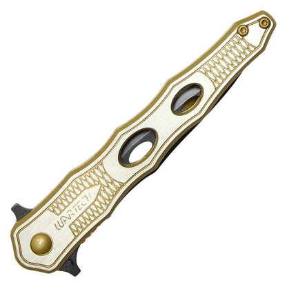 Wartech 8" Gold Pocket Dagger