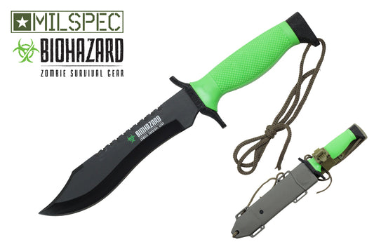 12 HUNTING KNIFE WITH SHEATH-inch