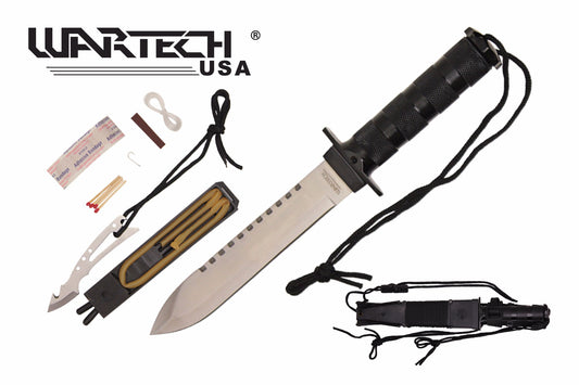 13-inch Survival Knife w  Rescue Tools