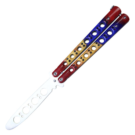 8.75" Marble Fade | Balisong Training Knife