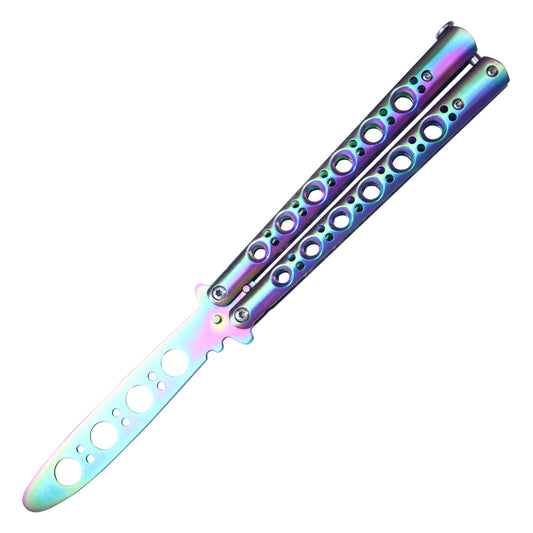 8.75" Rainbow | Balisong Training Knife