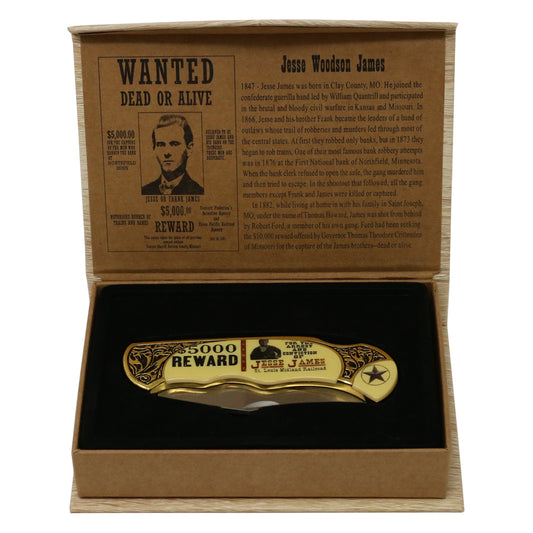 Jesse James memorabilia knife