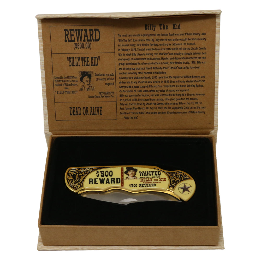 Billy the kid Memorabilia knife