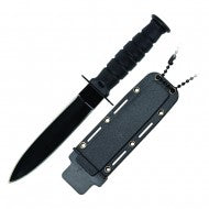 6 knife 3.5 black blade black handle w  bk case-inch